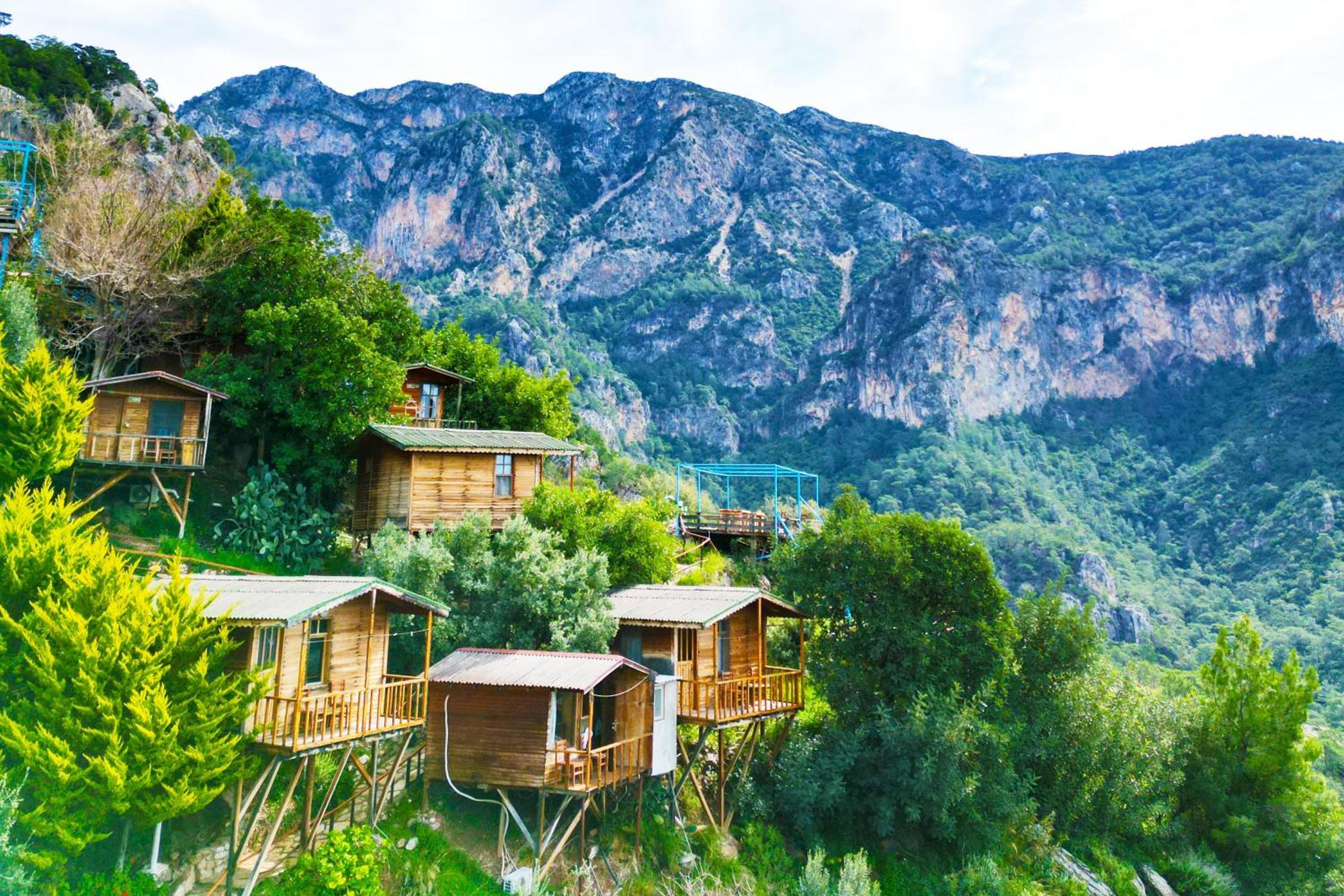 Fullmoon Camp Villa Faralya Bagian luar foto