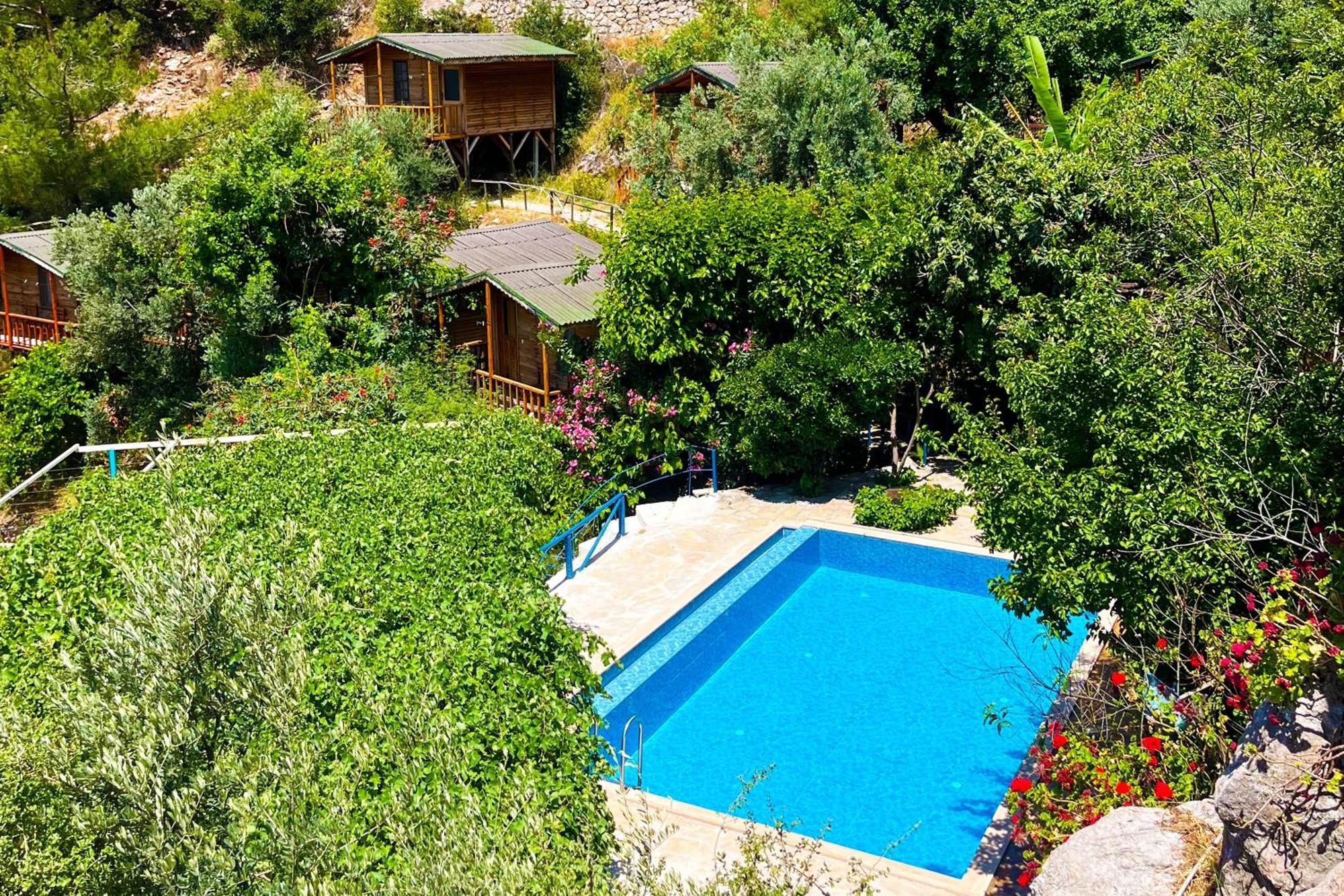 Fullmoon Camp Villa Faralya Bagian luar foto